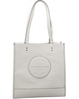 Kabelka Coach Dempsey Tote In Signature Jacquard With Stripe And Coach Patch