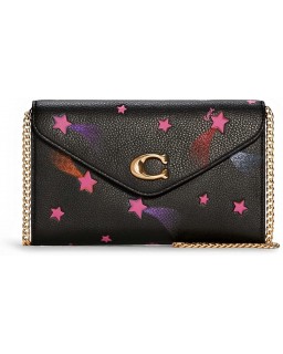 Kabelka COACH Tammie Clutch Crossbody With Disco Star Print Black Multi