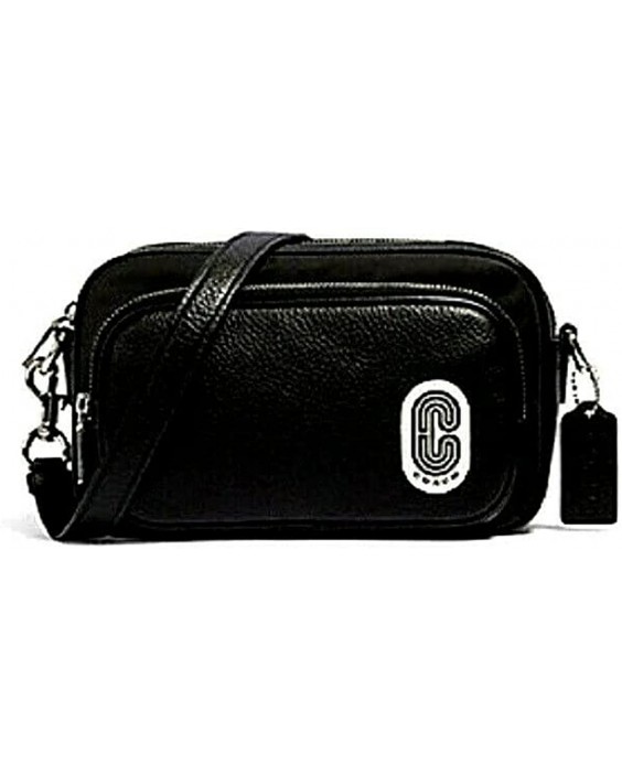 Kabelka Coach Black Leather and Nylon Crossbody