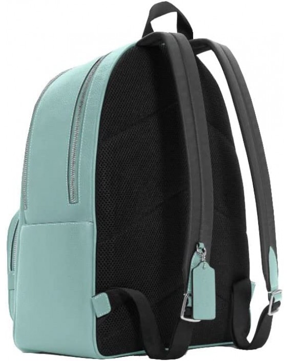 Kabelka Coach Large Backpack, Pebble Leather - Light Teal, One Size, Backpack