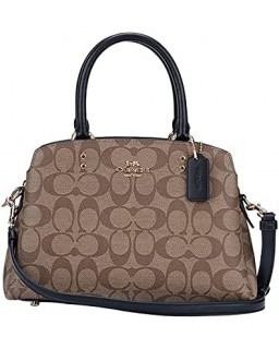 Kabelka Coach Mini Lillie Carryall In Signature Canvas, 91494, Khaki Black