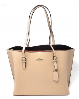 Kabelka Coach Mollie Tote, 1671, Taupe/Oxblood