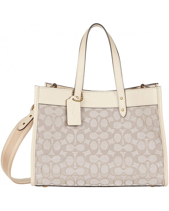 Kabelka COACH Signature Jacquard Field Tote 30