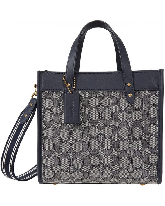 Kabelka COACH Signature Jacquard Field Tote 22