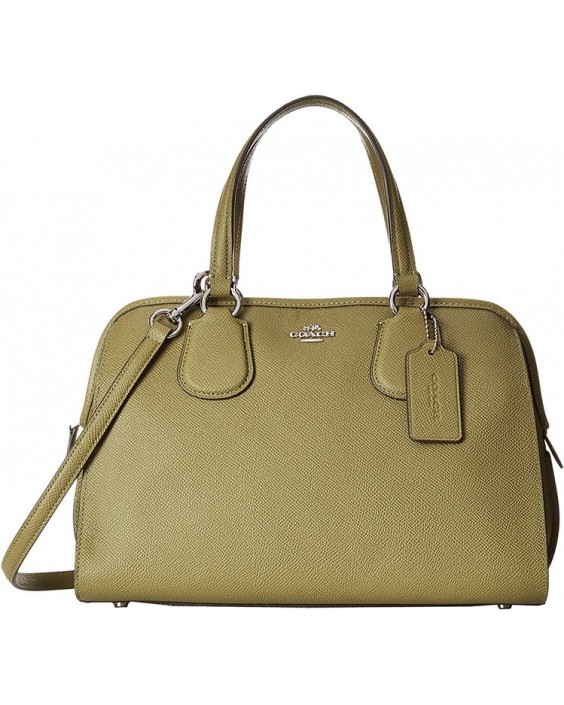 Kabelka COACH Crossgrain Nolita Sv/Moss Leather