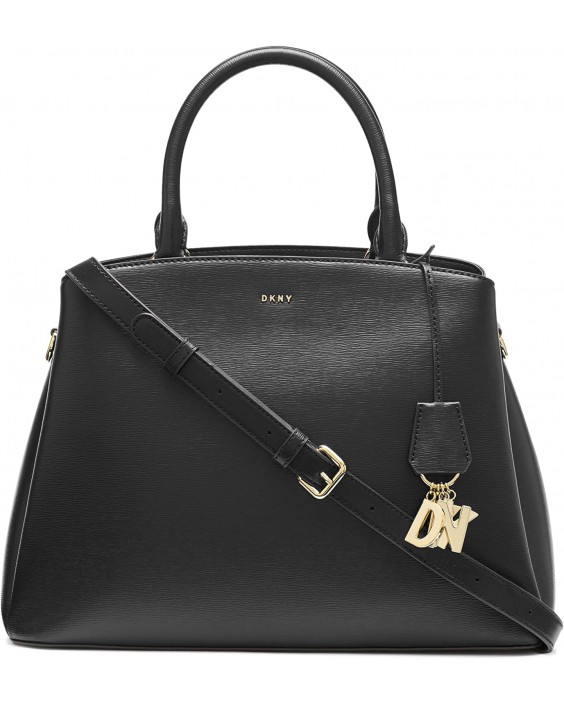 Kabelka DKNY Paige LG Satchel, Black/Gold