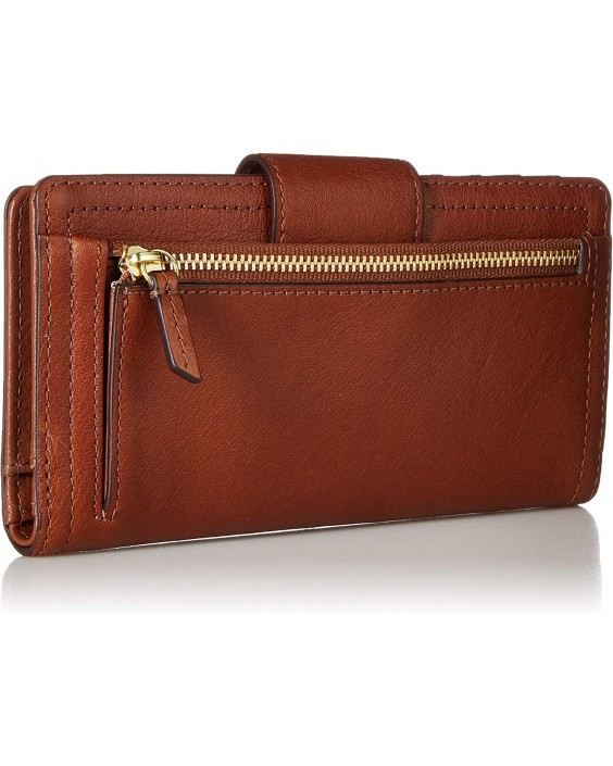 Fossil Logan Kožená RFID-Blocking Tab Clutch