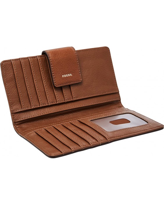 Fossil Logan Kožená RFID-Blocking Tab Clutch