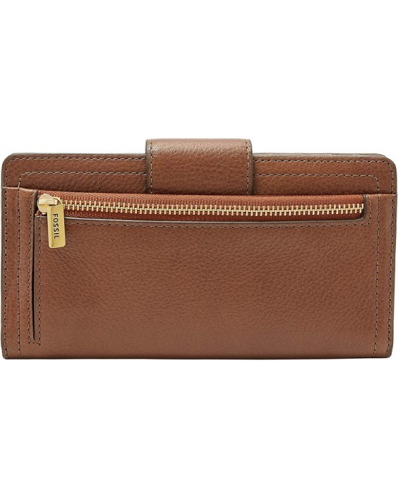 Fossil Logan Kožená RFID-Blocking Tab Clutch