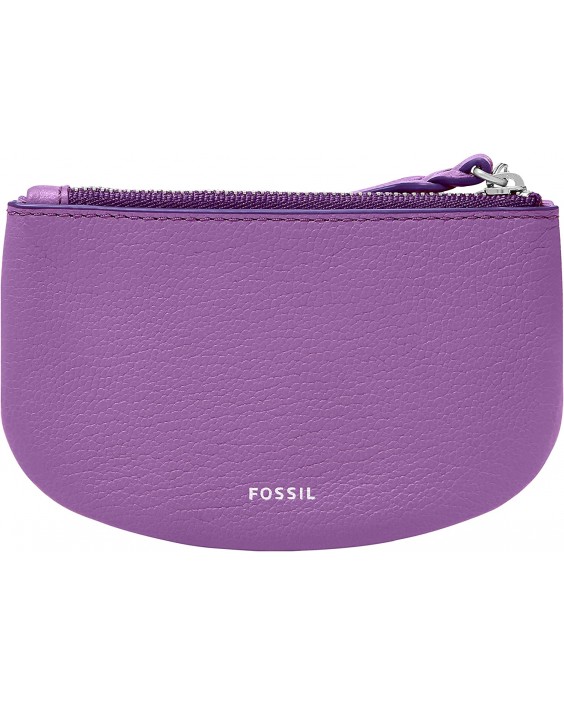 Fossil Polly Kožená Zip Pouch with Clip