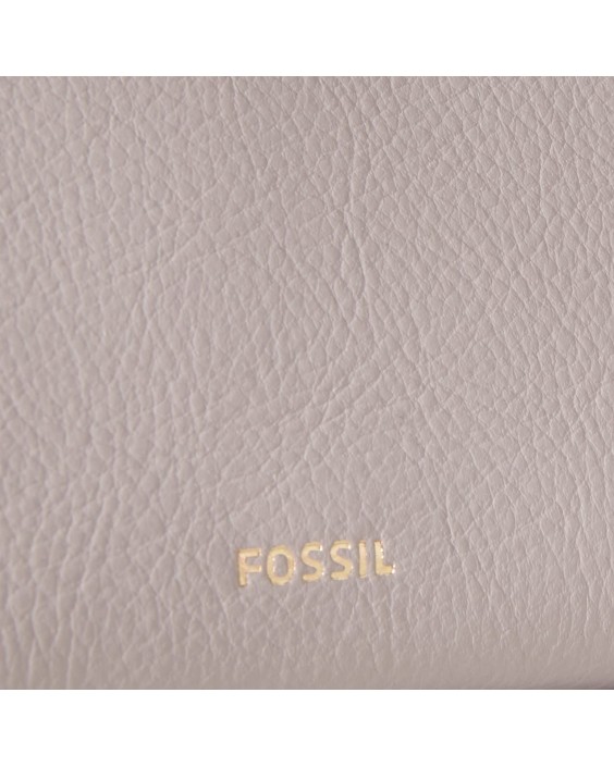 Fossil Logan Kožená RFID-Blocking Mid Size Zip with Wristlet Strap