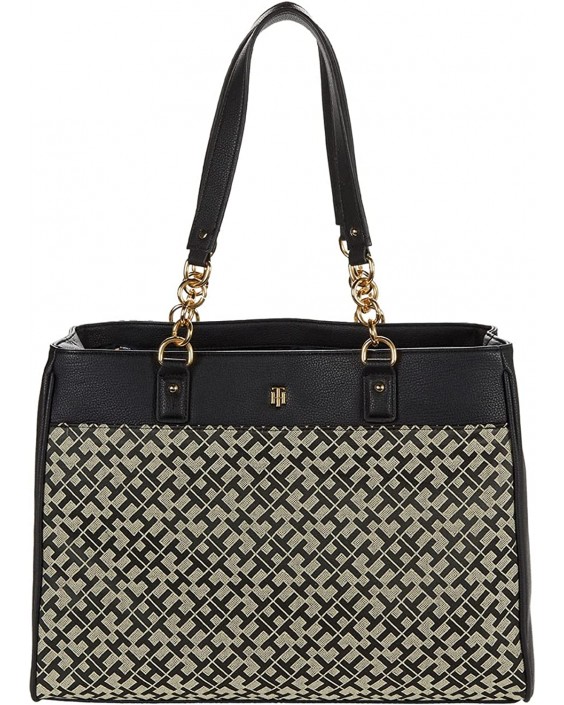 Kabelka Tommy Hilfiger Estella II-Tote-Geometric Jacquard